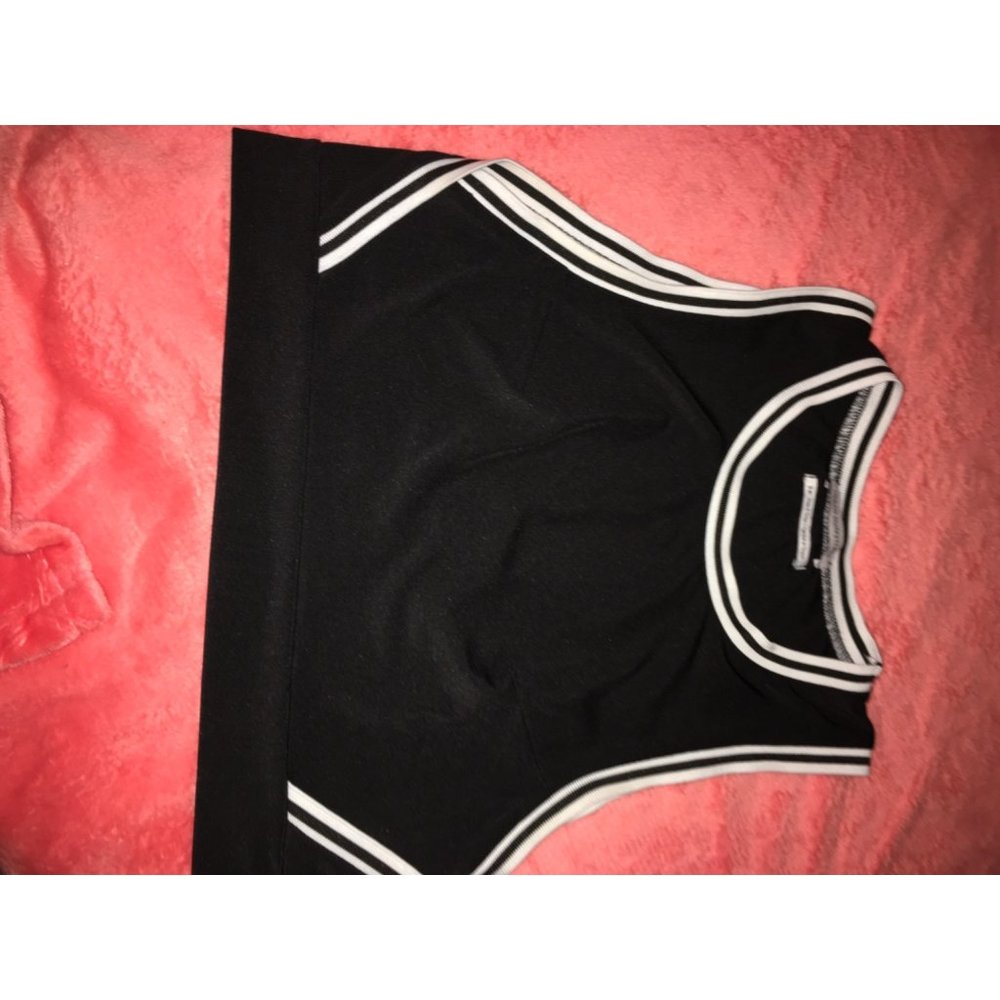 Urban Outfitters Tank Top size Small Black and White